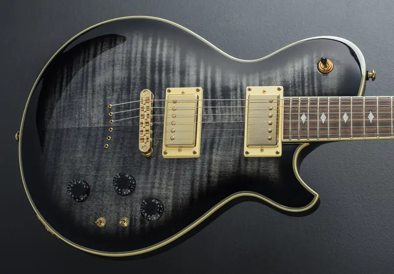 Patriot Limited Slim Body Mod Shop Custom Electric Guitar in Smokeburst
