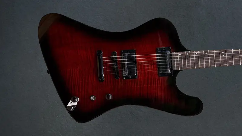 Phoenix-200DX Hollow-Body Electric Guitar – Red Burst Finish