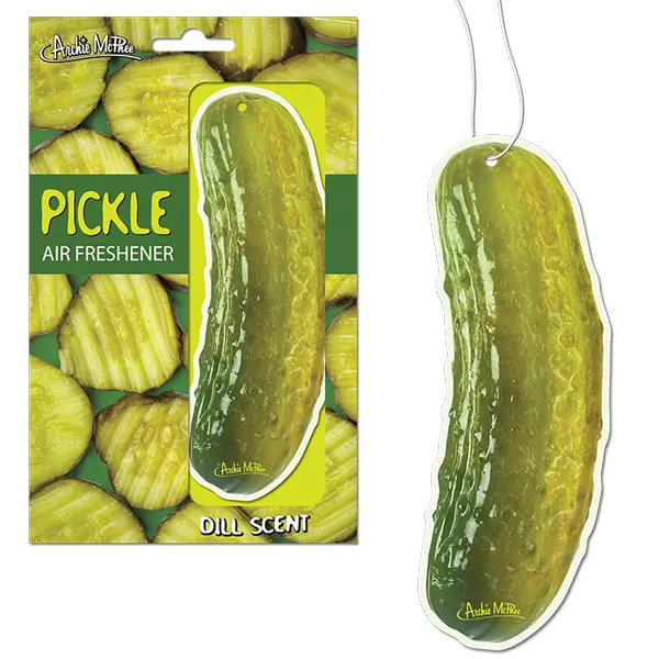 Pickle-Shaped Vent Clip Air Freshener