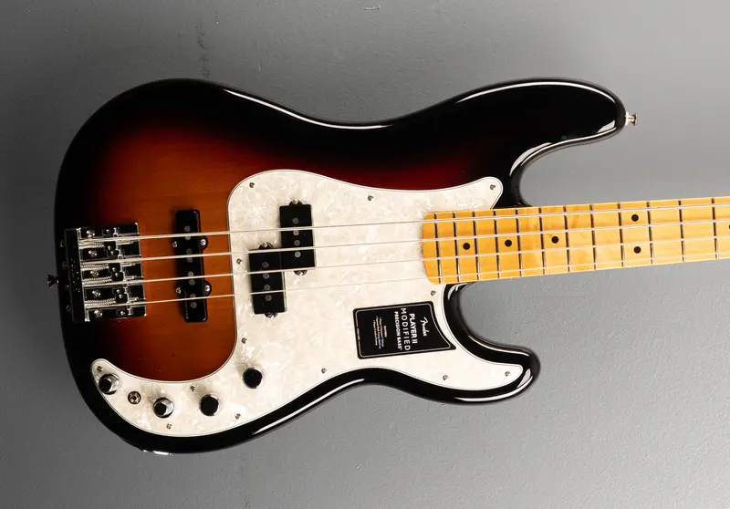 Player II Modified Active Precision Bass – 3-Tone Sunburst
