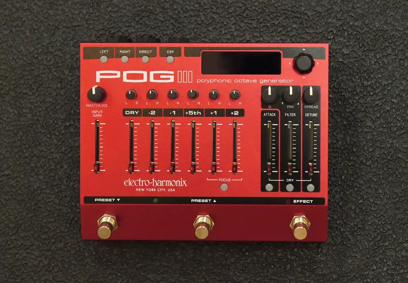POG3 Polyphonic Octave Generator Effects Pedal