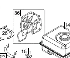 Powerhorse 36-Series Gasket Kit – LCT057042 Replacement