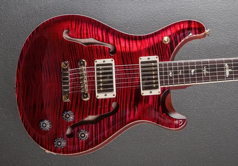 PRR McCarty 594 Hollowbody II – Raspberry Flame Maple Top