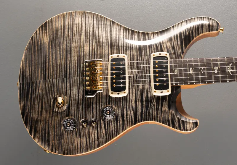 PRS Custom 24-08 10-Top Electric Guitar – Charcoal Finish