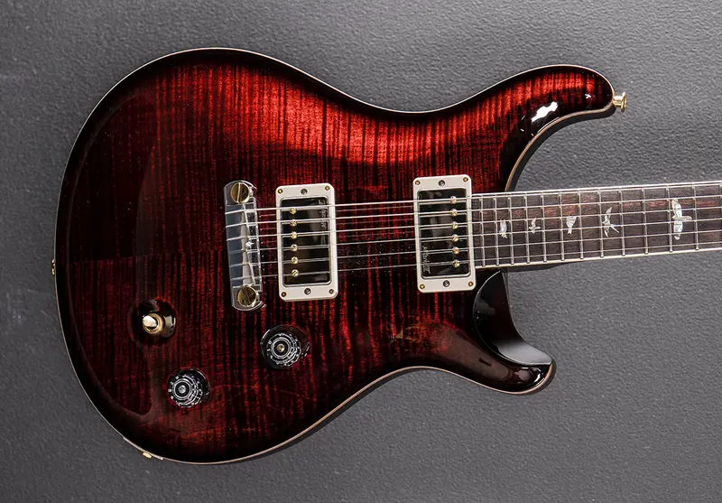 PRS McCarty 10 Top – Fire Red Burst Finish