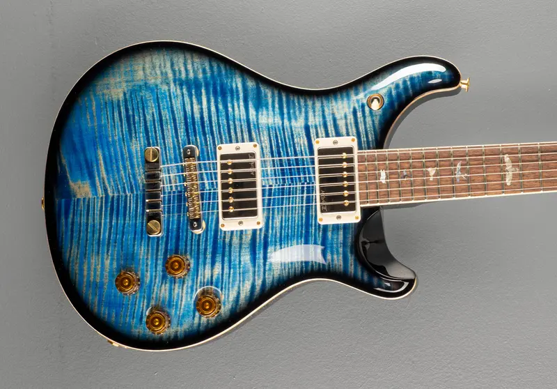 PRS McCarty 594 10-Top Electric Guitar in Faded Blue Jean Smokeburst