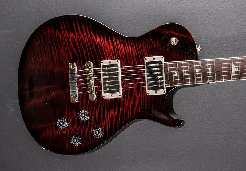 PRS McCarty 594 Singlecut 10 Top – Fire Red Wraparound Burst