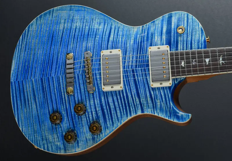 PRS McCarty 594 Singlecut – Faded Blue Jean Finish with 10-Top Maple