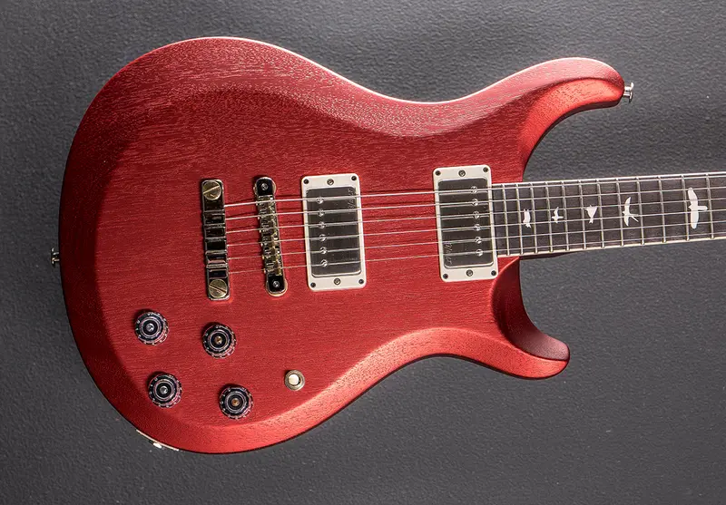 PRS S2 McCarty 594 Thinline Satin Electric Guitar – Red Apple Metallic