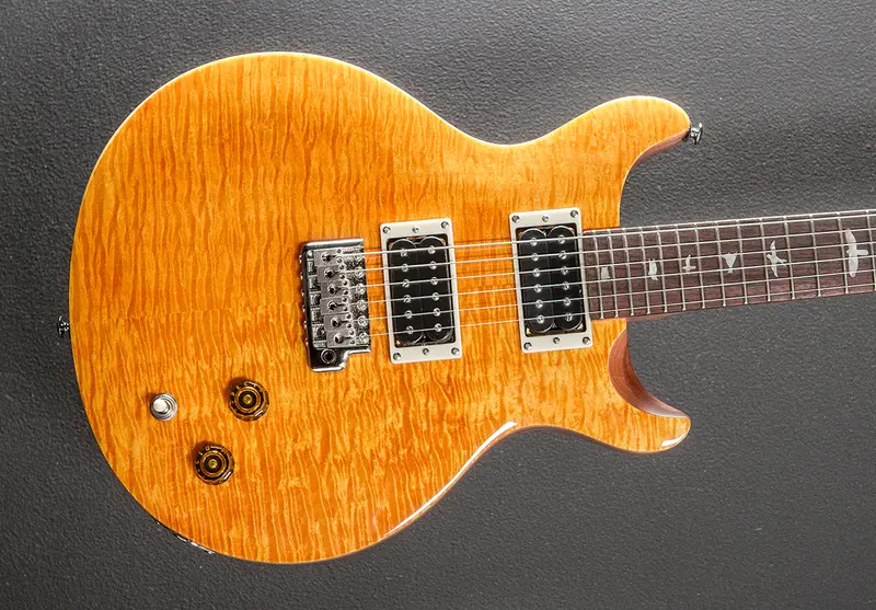 PRS SE Santana Electric Guitar – Santana Yellow Finish