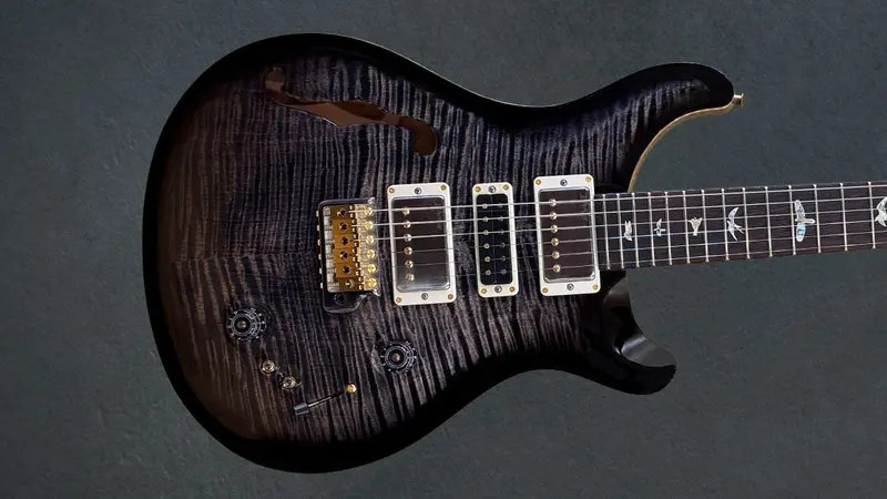 PRS Special Semi-Hollow 10 Top – Charcoal Burst Finish