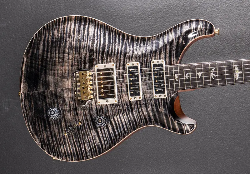 PRS Studio 10 Top – Charcoal Finish