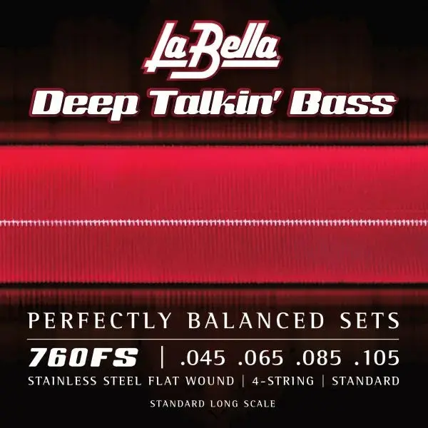 PRSpure 760FS Deep Talkin’ Flatwound Bass Strings – Standard Long Scale (45–105)