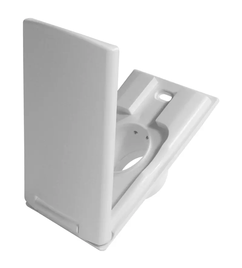R-Vex Wall-Mounted Central Vacuum Inlet – White, Plastiflex SV8026
