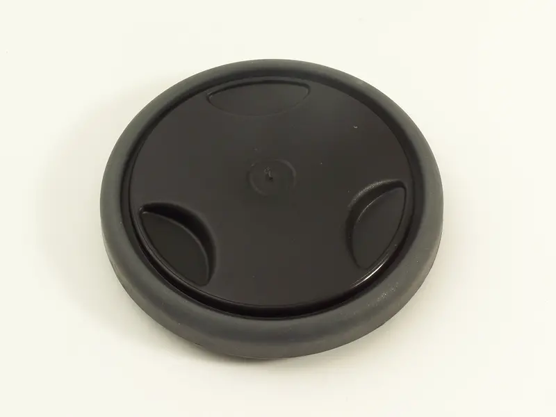 Rear Black Wheel for Zelmer VC1500 and VC2500 Vacuums