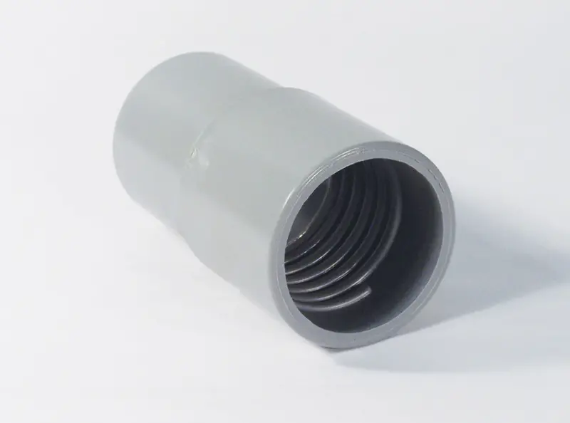 Reinforced 2″ Vacuum Hose End Cap – Gray