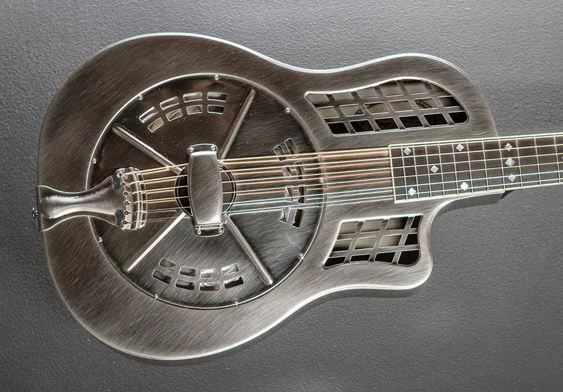 ResoRocket 12-Fret Resonator Guitar – Steel-Body Design