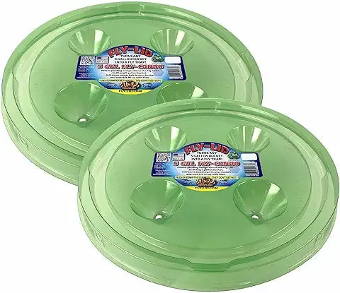 Reusable 5-Gallon Bucket Fly Lid – Sold Individually