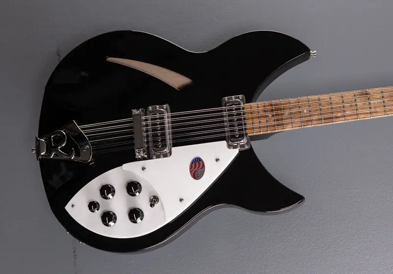Rickenbacker 330 12-String Electric Guitar in Jetglo