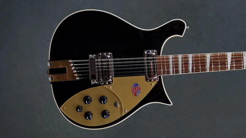 Rickenbacker 660/12 Twelve-String Electric Guitar – Jetglo Finish