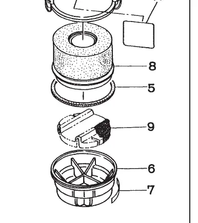 Robin Subaru 228-32601-18 Primary Air Filter Element