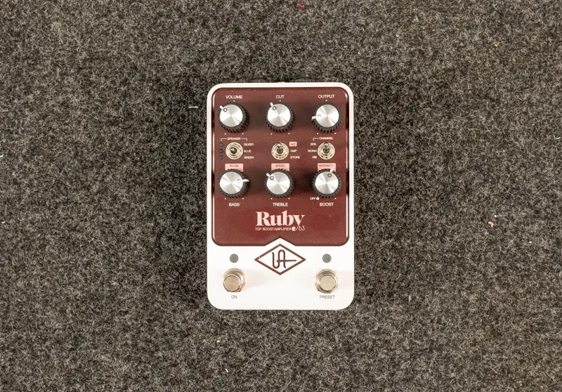 Ruby ’63 Top Boost Tube Amplifier Head (New Arrival)