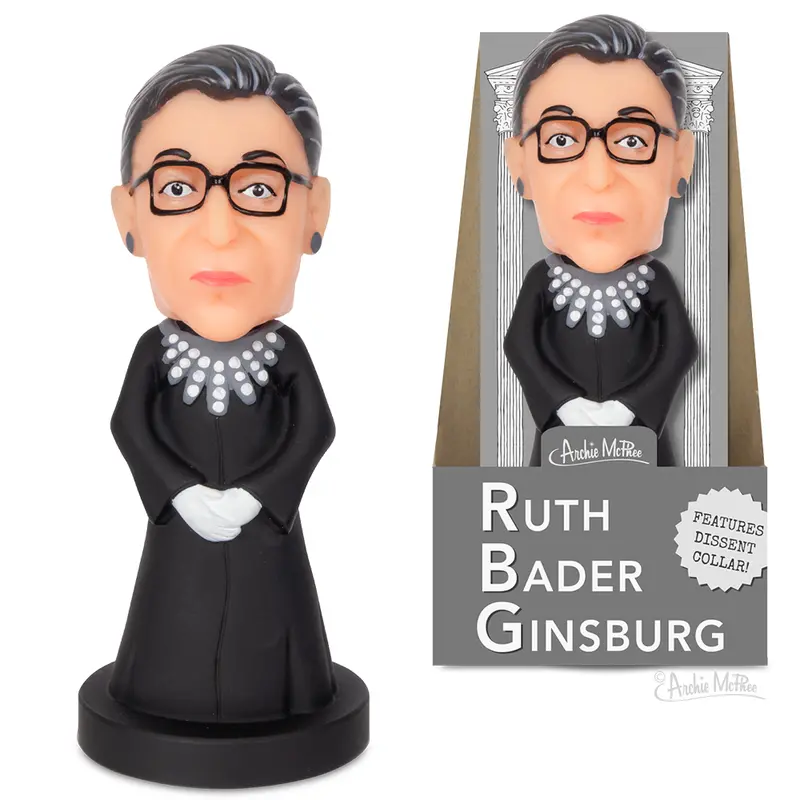 Ruth Bader Ginsburg Bobblehead Statue