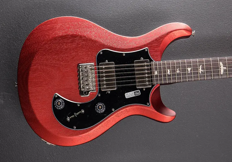 S2 Standard 24 Satin Electric Guitar – Red Apple Metallic Finish