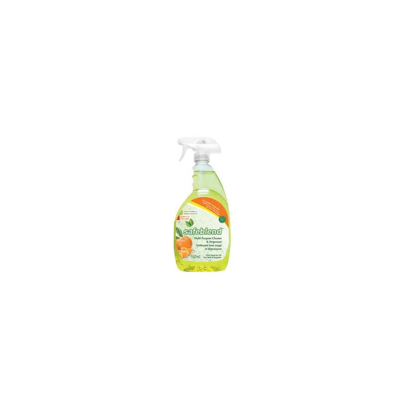 Safeblend CRTO-X12 Tangerine All-Purpose Degreaser & Cleaner – 950 mL Fast-Acting Formula