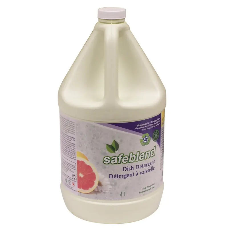 Safeblend VCPG-G04 Pink Grapefruit Dishwashing Liquid – 4 L Citrus-Infused Formula