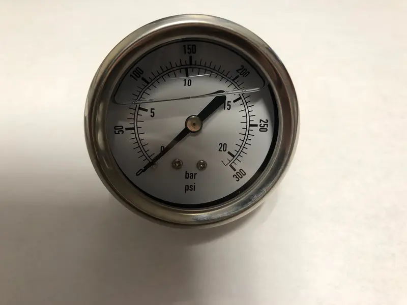 Sanborn 2-Inch Silicone-Filled Pressure Gauge – 032-0140 (Replaces Obsolete 032-0061)