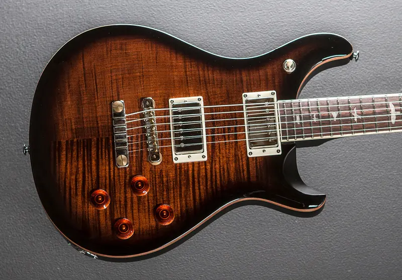 SE McCarty 594 Electric Guitar – Black Gold Burst Finish