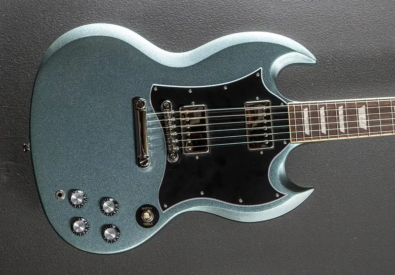 SG Standard Electric Guitar – Pelham Blue (Gibson-Inspired)