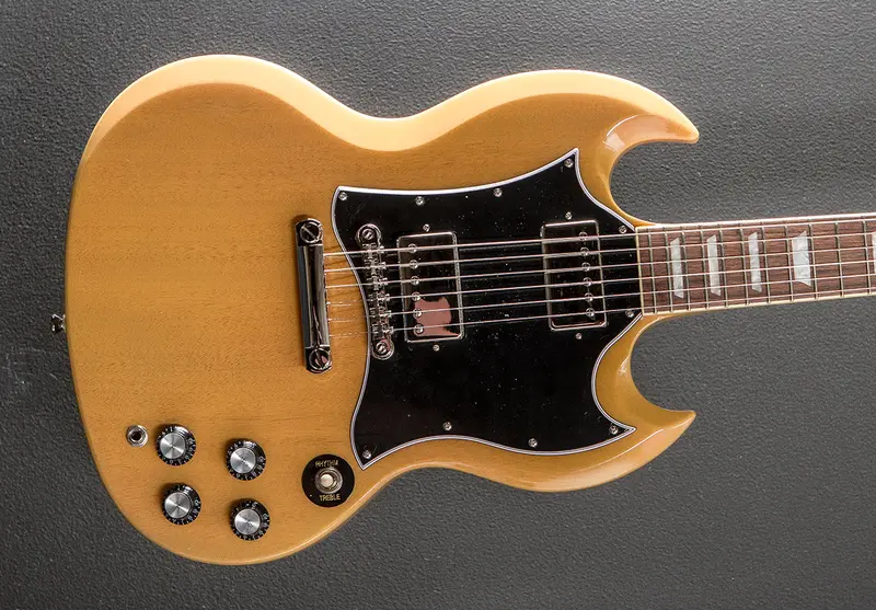 SG Standard Electric Guitar – TV Yellow (Gibson-Inspired)