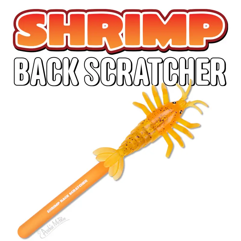 Shrimp-Design Back Scratcher