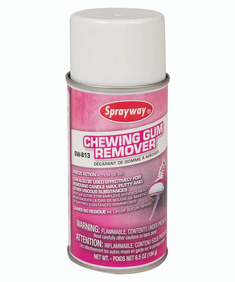 Sprayway SW813 Gum & Adhesive Remover Gel Spray – 6.5 oz (184 g)