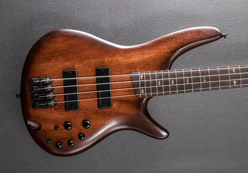 SR500A Bass Guitar – Mahogany Brown Burst Low-Gloss Finish