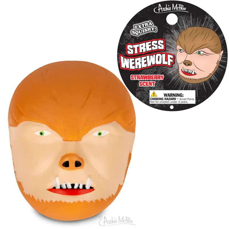 Stressed-Out Werewolf Stress Relief Toy