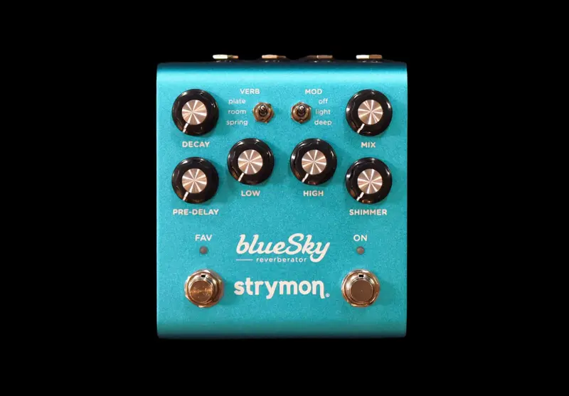 Strymon BlueSky Reverberator V2 Reverb Pedal – $379