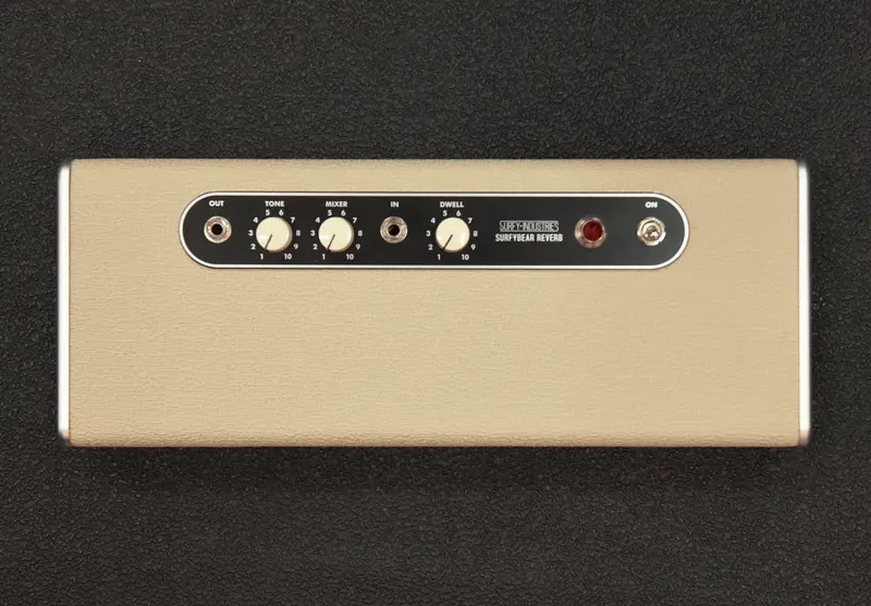 SurfyBear Reverb Classic V3 Analog Reverb Pedal – Blonde Finish