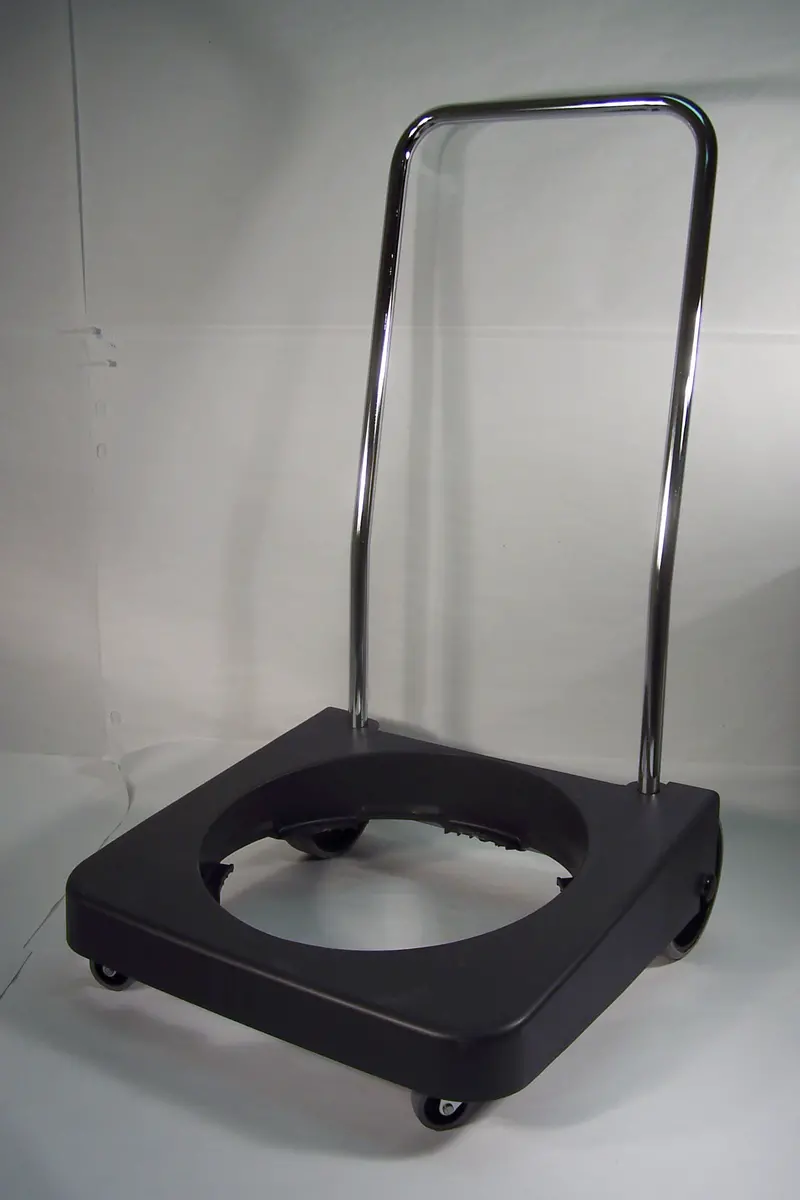 Swivel-Caster Cart JV6000310 for Johnny Vac JV400 with Arched Metal Handle