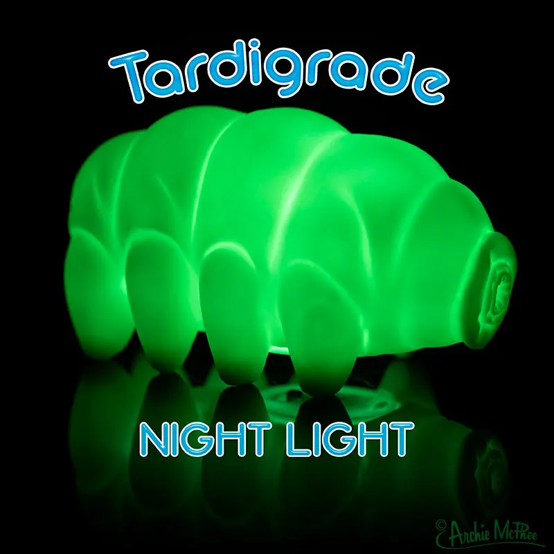 Tardigrade Night Light – Cute LED Desk Lamp with Micro-Animal Design