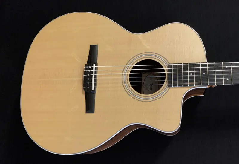 Taylor 214ce-N Grand Auditorium Acoustic-Electric Guitar – Rosewood Back and Sides