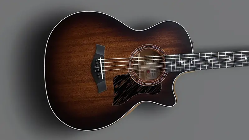Taylor 324ce Baritone-8 Acoustic-Electric Guitar – LTD Edition