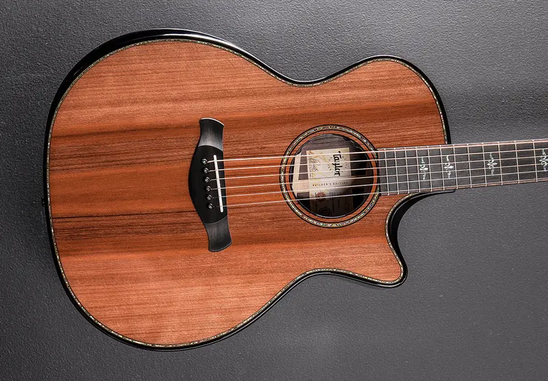 Taylor Builder’s Edition 914CE Acoustic Guitar with Sinker Redwood Top
