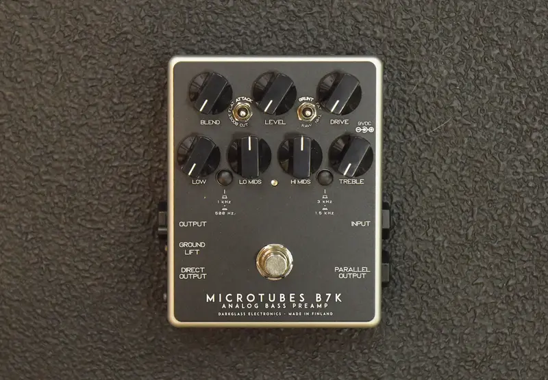 Tech 21 Microtubes B7K V2 Bass Preamp/DI Pedal