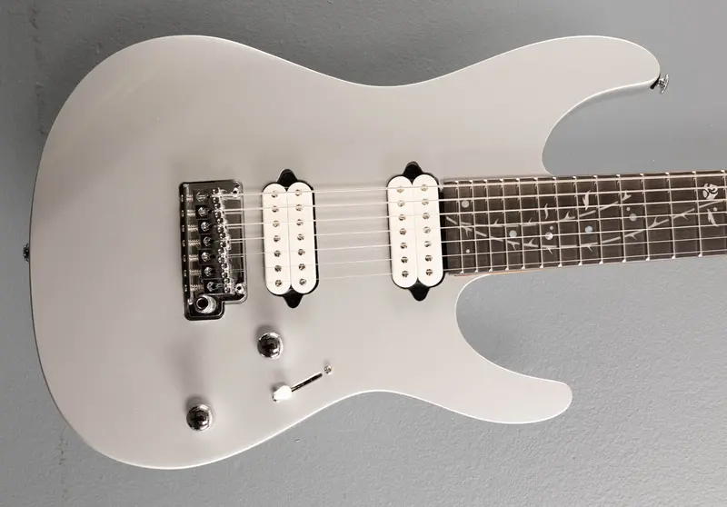 Tim Henson TOD70 Seven-String Guitar – Classic Silver Finish