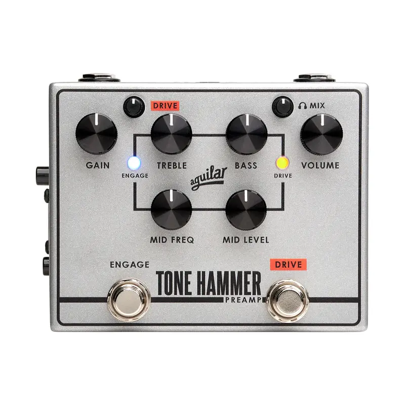 Tone Hammer Bass Preamp – Compact High-Gain Processor