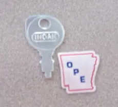 Universal Ignition Key for Lawn Mower Engines — Compatible with Dixie Chopper, Murray, Briggs & Stratton, Stanley, and FM277 Models
