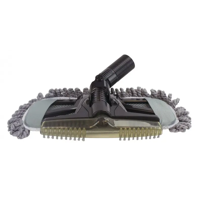 Vac N Glo Microfiber Mop Pad – 12-Inch (30.4 cm), 1.25-Inch (32 mm) Diameter, Gray